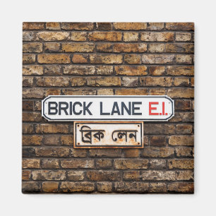 Bricklans E1-kvadrat, magnetkvadrat Magnet