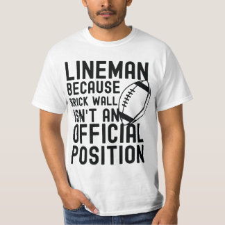 Brickmuren är inte en Officiell i Manar fotbal T Shirt