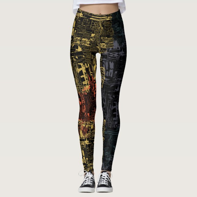 Brickor Leggings (Framsida)