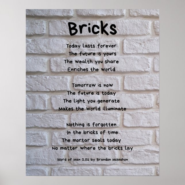 Brickor Poster (Framsidan)