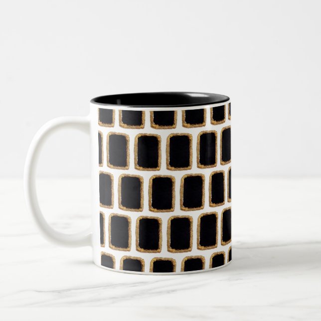 Bricks Two-Tone-kaffe mugg (Vänster)