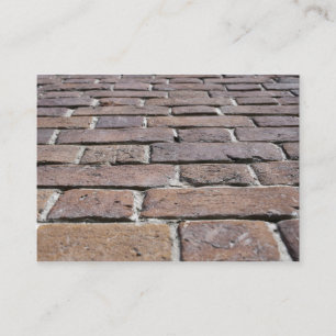 BRICKS WALL VISITKORT