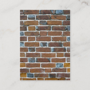 BRICKS WALL VISITKORT
