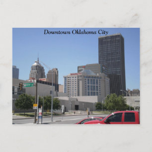 Bricktown - Hotels 011, Downtown Oklahoma City Vykort