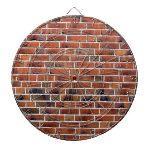 Brickvägg med skarvar piltavla