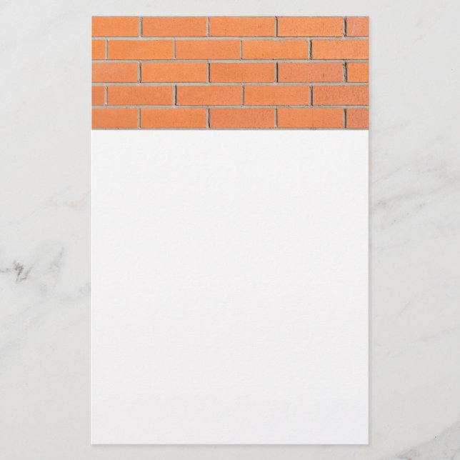 Brickväggen mönster flygblad (Framsidan)