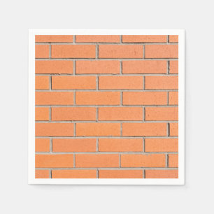 Brickväggen mönster pappersservett
