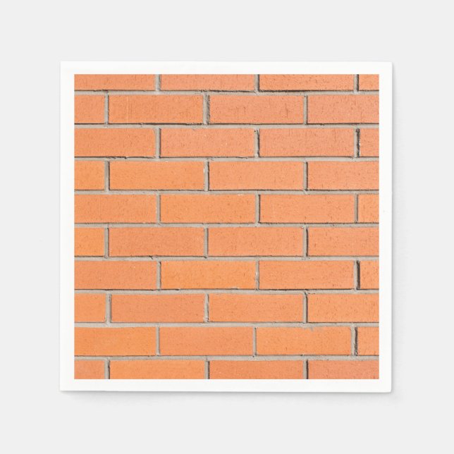 Brickväggen mönster pappersservett (Framsidan)