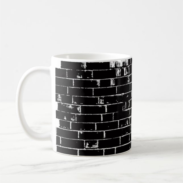 Brickwall sjalmugg kaffemugg (Vänster)