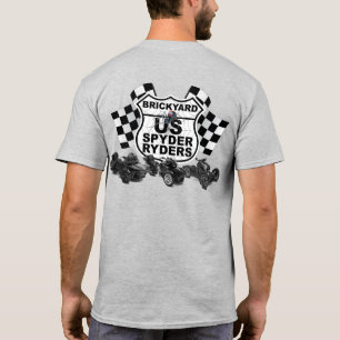 Brickyard-kapitel - Avsluta Flaggor Logotyp T Shirt