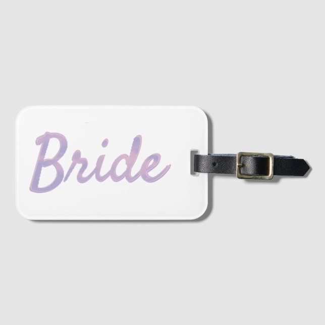 Brid: Matchning av Dream Clouds Älskare Bagagebricka (Framsida horisontal)