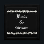 Brid- och Groom-ruta Smyckeskrin<br><div class="desc">Ruta för "Bride and Groom Gift Box".</div>
