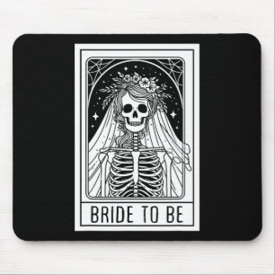 Brid som ska vara Gothic Skeleton Tarot Card Bache Musmatta