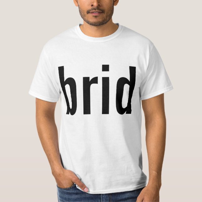 brid tee shirt (Framsida)