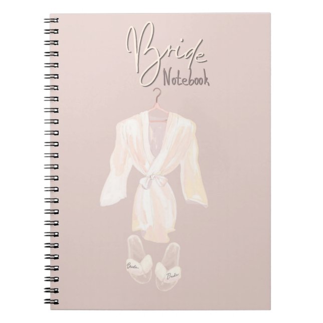 Bridal Journal for Wedding Planning and Notes Anteckningsbok (Framsidan)