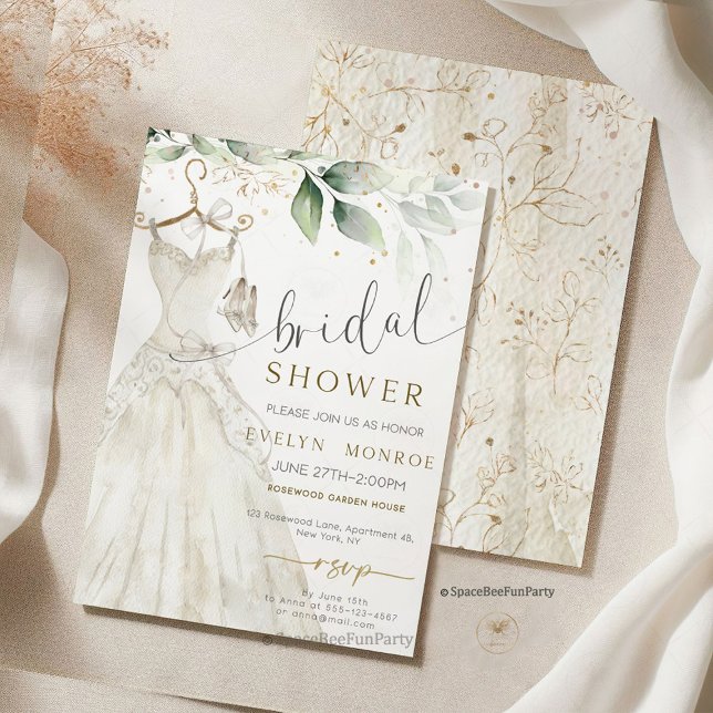 Bridal shower Bachelorette Party  Brunch Sage Inbjudningar (She's tying the knot Bridal shower invitation Editable Bachelorette Party Invite Bow Modern Brunch P)