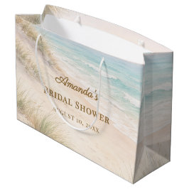 Bridal Shower beach coastal elegant
