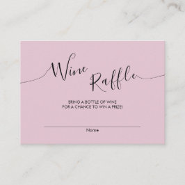 Bridal shower Enclosure Cards in a modern design. Tilläggskort