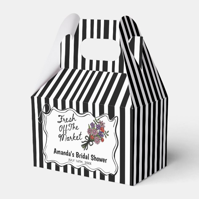  Bridal Shower Fresh Off The Market Presentaskar (Framsidan Sidan)