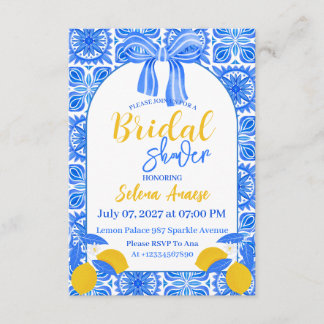 Bridal Shower Invitation Card Inbjudningar
