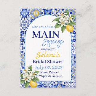 Bridal Shower Invitation Card Inbjudningar