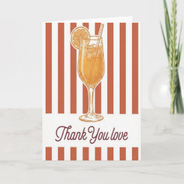 Bridal Shower Party Thank You Love Cocktail Chic Kort