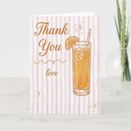 Bridal Shower Party Thank You Love Cocktail Chic Kort