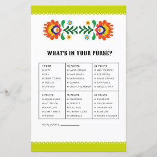 Bridal Shower Spel Vad Har Du I Din Handväska Fies