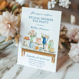 Bridal Shower Tea Party Invitation  Inbjudningar