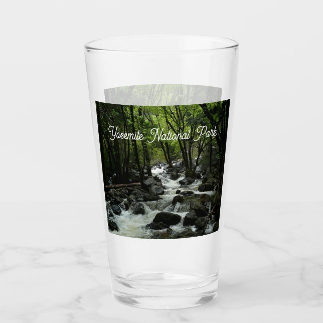 Bridalveil Bäck i Yosemite nationalpark Glaskopp (Framsida)