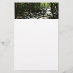 Bridalveil Creek i Yosemite National Park Brevpapper