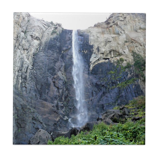 Bridalveil Falls, Yosemite National Park, CA Kakelplatta (Framsidan)