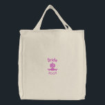 Bride - 2009-med din initialer broderad tygkasse<br><div class="desc"></div>