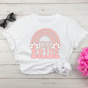Bride 70 s Retro Bachelorette Party T Shirt