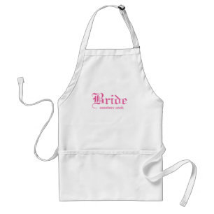 Bride "amature boiling" Anpassningsbar Apron Förkläde