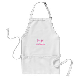 Bride Apron Förkläde
