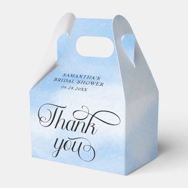 Bride är på molnet nio Möhippor Tack Presentaskar (Baksidan Sidan)