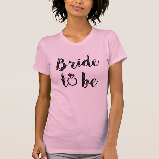 Bride att bli kvinnans skjorta t-shirt (Framsida)