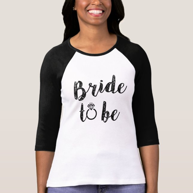 Bride att bli kvinnans skjorta t shirt (Framsida)