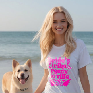 Bride att vara Bröllop Möhippa Bachelorette Women T Shirt