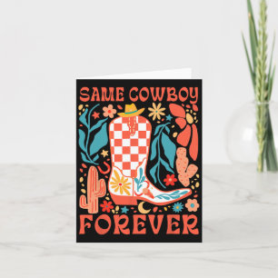 Bride att vara lika Western Bachelorette samma Cow Kort