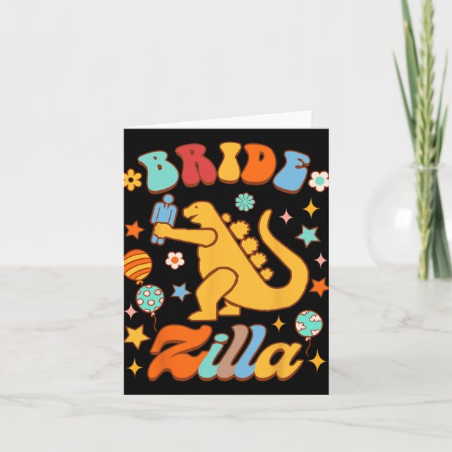 Bride att vara Möhippa Bride Shower Bachelorette B Kort (Framsida)