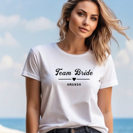 Bride Bachelorette anpassningsbar Group T-Shirt