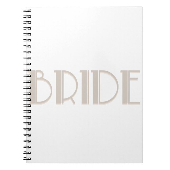 Bride Bachelorette Bride to be retro Anteckningsbok (Framsidan)