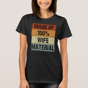 Bride Bachelorette Bröllop av 100 Maka Materi T Shirt