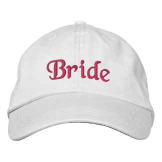 Bride baseball hat broderad keps