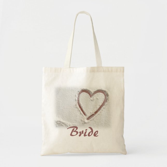 Bride Beach Heart of Sand Tygkasse (Framsidan)