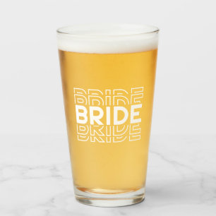Bride Beer Glaskopp