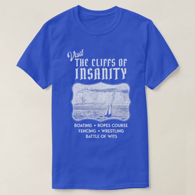 Bride Besök Insanity Cliffs T Shirt (Design framsida)