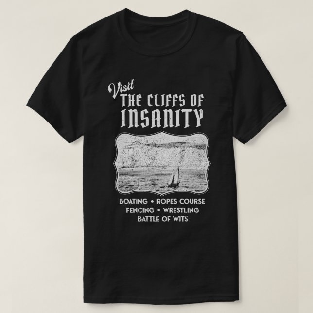 Bride Besök Insanity Cliffs T Shirt (Design framsida)